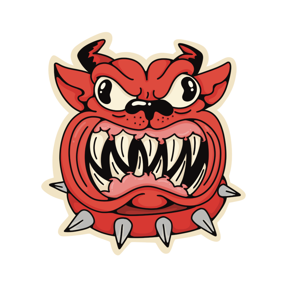 Buckstudio logo sticker